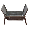 Portable Bbq Barbecue Grill Stainless Steel Folding Charcoal Grill