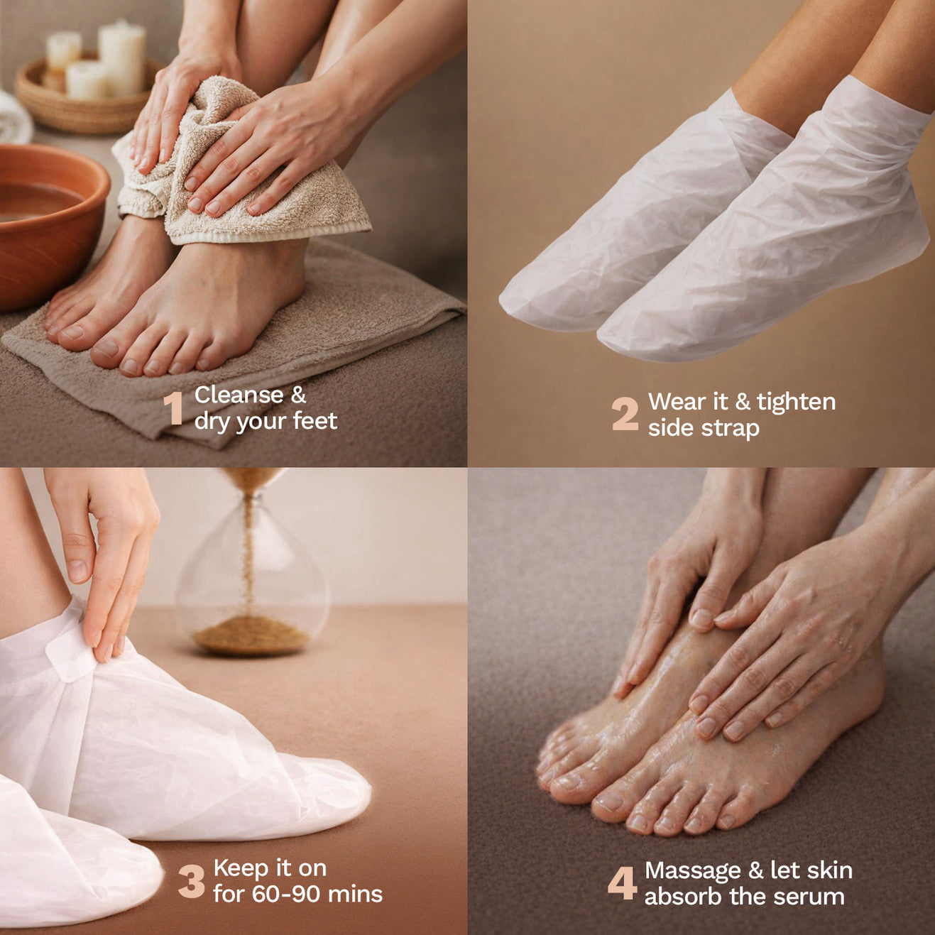 FURR By Pee Safe Peeling & Exfoliating Foot Mask - Pack of 1 (20 ml)